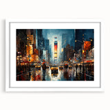 Framed wall art piece showcasing a serene landscape road design, featuring a white mat and sleek frame, perfect for modern home decor. Ideal for nature lovers seeking tranquility in their living spaces.