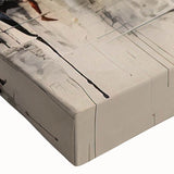 Stretched canvas wall art showcasing a vibrant landscape with winding roads, rich colors, and intricate details, perfect for enhancing modern home decor.