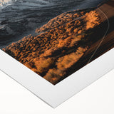 Landscape wall art collection featuring a serene road scene, printed on high-quality rolled canvas, showcasing vibrant colors and intricate details, perfect for home decor.