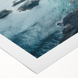 Rolled canvas artwork showcasing a vibrant landscape with winding roads, rich colors, and detailed textures, ideal for modern home decor and artistic expression.