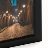 Framed canvas wall art showcasing a vibrant abstract landscape design, featuring rich colors and intricate textures, perfect for enhancing modern interior decor.