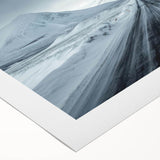 Rolled canvas artwork showcasing a vibrant landscape scene with winding roads and lush greenery, designed for modern home decor and aesthetic enhancement.