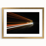 Framed wall art featuring a golden mat showcasing a scenic landscape design, ideal for home decor. The artwork emphasizes vibrant colors and intricate details, enhancing any room's aesthetic appeal.