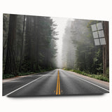 Acrylic wall art collection displaying a scenic landscape road design, showcasing vibrant colors and intricate details, perfect for home decor or office ambiance.