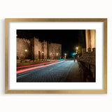 Framed wall art collection featuring a picturesque landscape design with a gold mat, elegantly displayed against a neutral background, ideal for home decor.