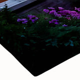 Close-up of a stretched canvas artwork showcasing a vibrant landscape road design. The piece features rich colors and intricate details, perfect for enhancing any modern decor.