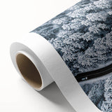 Vibrant rolled canvas artwork showcasing a scenic landscape with winding roads and lush greenery, ideal for modern home decor and artistic expressions.