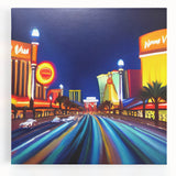 Stretched canvas artwork showcasing a vibrant landscape road design, featuring rich colors and intricate details, perfect for home decor or office enhancement.
