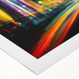 Rolled canvas wall art showcasing a vibrant landscape with winding roads and lush greenery, designed to enhance home decor with a modern touch. Perfect for art enthusiasts.