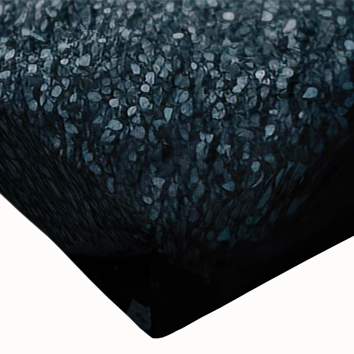 Close-up of a vibrant stretched canvas artwork showcasing a detailed landscape with rugged rocks, perfect for modern home decor or art enthusiasts.