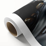 Rolled canvas wall art showcasing a serene landscape with vibrant rocks and natural colors, ideal for home decor. Packaged securely in a protective tube.