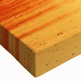 Close-up of a stretched canvas wall art piece showcasing a vibrant seascape design, featuring rich blues and greens. Perfect for coastal decor enthusiasts.