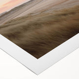 Rolled canvas wall art showcasing a serene seascape design, featuring calming blue hues and gentle waves, perfect for coastal-themed decor.