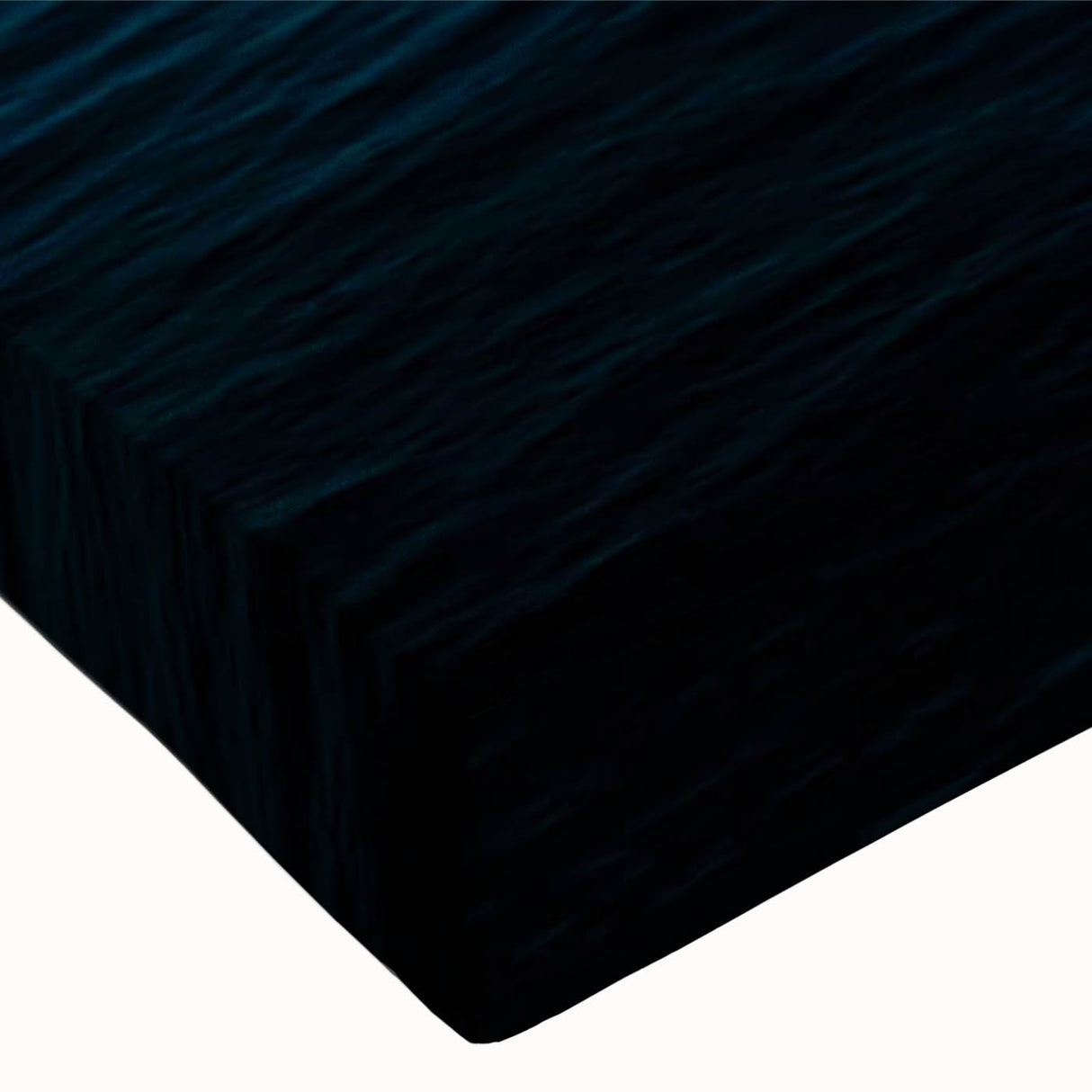 Close-up view of a stretched canvas featuring a vibrant seascape design with rich blues and greens, ideal for coastal-themed home decor or wall art collection.