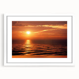 Framed wall art from the Landscapes & Seascapes collection, featuring a serene coastal view with soft blues and whites, ideal for enhancing home decor.