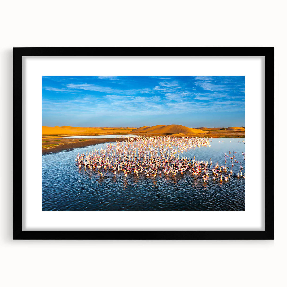 Framed wall art collection featuring a scenic seascape design with a black matte finish, ideal for modern home decor. Perfect for enhancing living spaces.