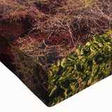 Stretched canvas wall art showcasing a vibrant seascape design, featuring rich blues and greens, ideal for enhancing coastal-themed interiors.