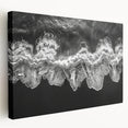 Stretched canvas wall art from the Landscapes & Seascapes collection, showcasing vibrant ocean waves and a serene beach scene, perfect for home decor.