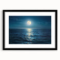 Framed wall art collection showcasing a stunning seascape design with a matte black frame. Ideal for enhancing home decor with coastal themes.