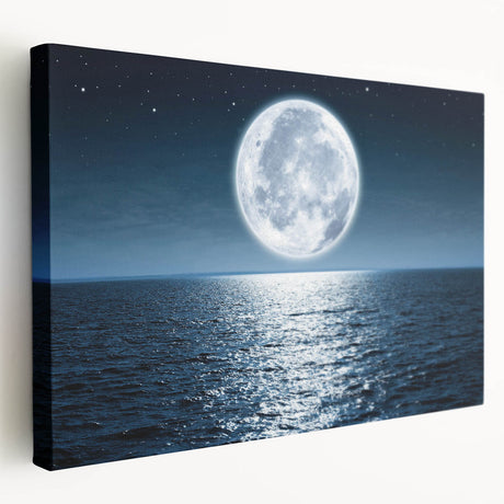 Stretched canvas showcasing a vibrant seascape design, featuring calming blues and greens, perfect for coastal-themed home decor. Ideal for enhancing living spaces.