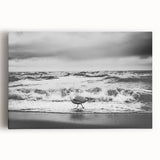 Stretched canvas wall art collection showcasing vibrant seascape landscapes in rich blues and greens, perfect for coastal home decor and artistic ambiance.