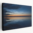 Stretched canvas artwork showcasing a vibrant landscape with dramatic skyscapes, highlighting rich colors and intricate details, perfect for home decor enhancement.