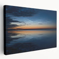 Stretched canvas artwork showcasing a vibrant landscape with dramatic skyscapes, highlighting rich colors and intricate details, perfect for home decor enhancement.