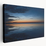 Stretched canvas artwork showcasing a vibrant landscape with dramatic skyscapes, highlighting rich colors and intricate details, perfect for home decor enhancement.