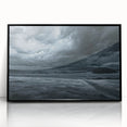 Framed acrylic wall art featuring a vibrant landscape design, showcasing rich colors and intricate details, set in a sleek black frame for modern decor. Perfect for enhancing any living space with natural beauty.