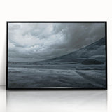 Framed acrylic wall art featuring a vibrant landscape design, showcasing rich colors and intricate details, set in a sleek black frame for modern decor. Perfect for enhancing any living space with natural beauty.