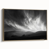 Framed canvas wall art from the Landscapes & Skyscapes collection, showcasing a stunning gold frame and vibrant scenery, perfect for home decor enhancement.
