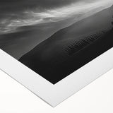 Vibrant rolled canvas artwork showcasing a colorful abstract landscape with dynamic brush strokes, ideal for modern home decor and art enthusiasts.