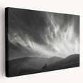 Stretched canvas artwork showcasing a vibrant landscapes and skyscapes design, highlighting rich colors and textures, ideal for home decor.