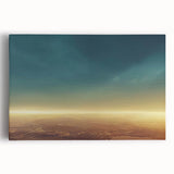 Stretched canvas wall art collection showcasing vibrant landscapes and skyscapes in a contemporary design, perfect for home decor enhancement.