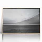 Framed acrylic wall art from the Landscapes Skyscapes Design collection, showcasing a stunning gold front view, perfect for modern home decor.