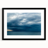 Framed wall art collection showcasing a vibrant landscapes and skyscapes design, featuring a sleek black front view and a white mat for an elegant presentation. Perfect for enhancing home decor with a touch of nature-inspired aesthetics.