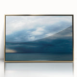 Framed wall art collection showcasing a vibrant landscapes and skyscapes design in gold acrylic frame, perfect for modern home decor. Elegant and eye-catching for any room.