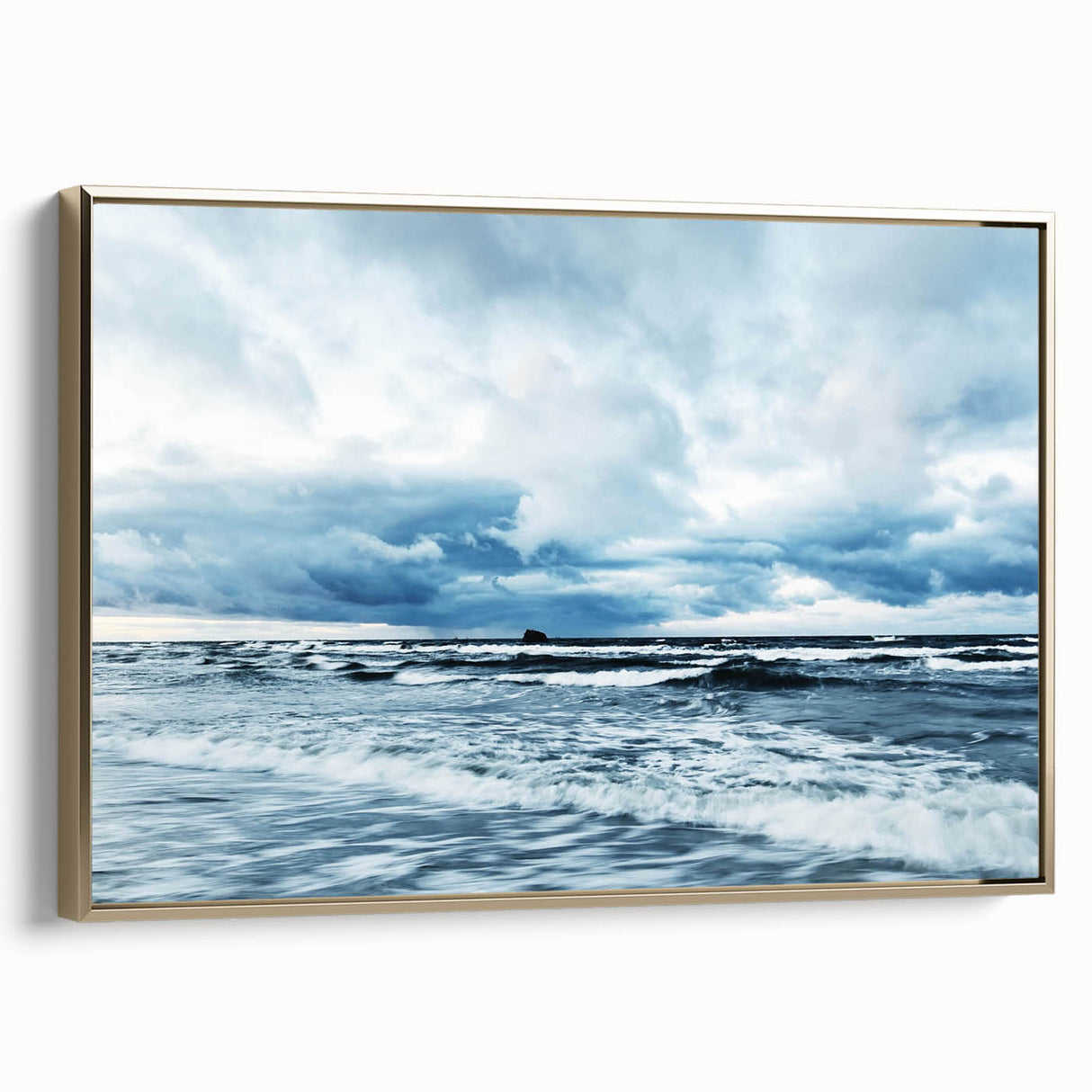 Framed canvas wall art from the Landscapes Skyscapes Design collection, showcasing a stunning gold side view that enhances any modern decor. Perfect for adding elegance to living spaces.