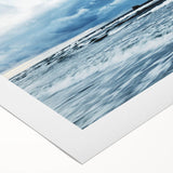 Vibrant rolled canvas artwork showcasing a stunning landscape and skyscape design, featuring rich colors and intricate details, perfect for enhancing home decor.