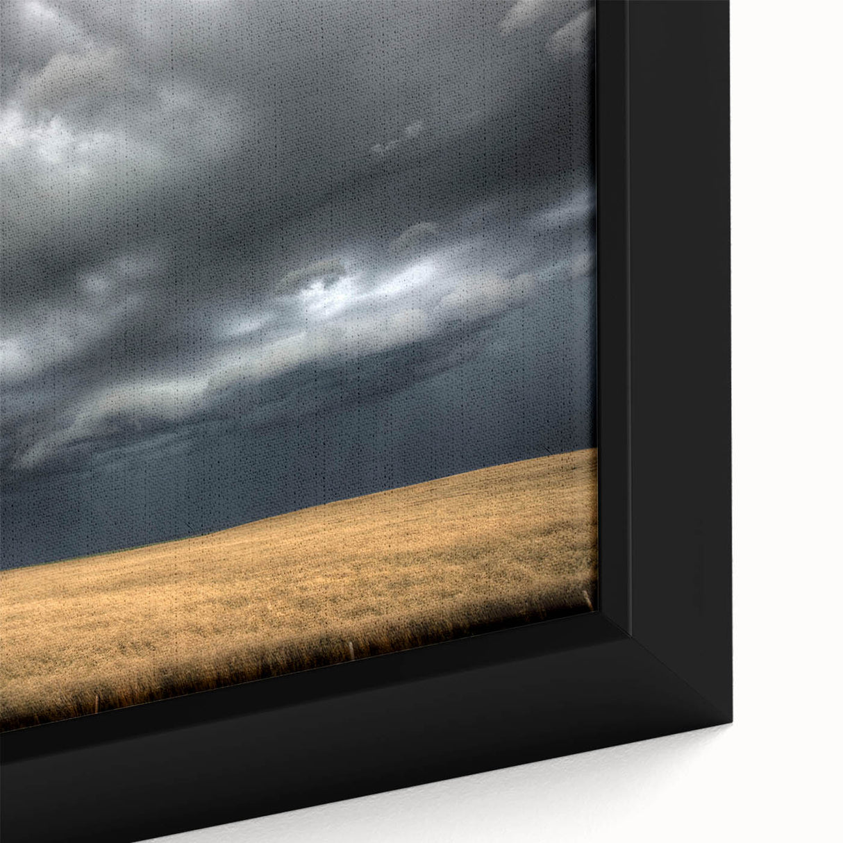 Framed canvas wall art featuring a vibrant landscapes and skyscapes design, showcasing rich colors and intricate details, perfect for home decor.