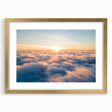 Elegant framed wall art featuring a landscapes and skyscapes design in gold, showcasing a serene nature scene. Ideal for enhancing home decor with a touch of sophistication.