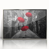 Framed acrylic wall art showcasing a vibrant city landscape design in silver tones, perfect for modern home decor. Ideal for enhancing living spaces with a contemporary touch.