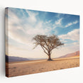 Stretched canvas wall art showcasing a vibrant landscape with trees, featuring rich colors and detailed textures, perfect for enhancing home decor.
