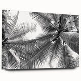 Acrylic glass wall art featuring a vibrant landscape design with trees, displayed in a modern setting. The artwork is framed with decorative pins, enhancing its visual appeal. Ideal for home decor enthusiasts seeking nature-inspired designs.