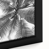 Framed canvas wall art showcasing a vibrant landscape with stylized trees, rich colors, and intricate details, ideal for enhancing home decor and artistic expression.