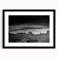 Framed landscape wall art featuring a serene valley design with a black mat and frame, perfect for home decor and enhancing living spaces.