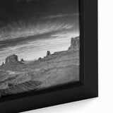 Framed canvas wall art showcasing a vibrant valley landscape design, featuring rich colors and intricate details, perfect for home decor and nature enthusiasts.