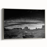 Framed canvas wall art showcasing a serene valley landscape design with silver accents, perfect for enhancing modern home decor. The artwork captures vibrant greens and soft blues, evoking tranquility and natural beauty.