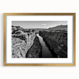 Framed landscape wall art collection featuring a serene valley design with a gold mat and frame, ideal for modern home decor, showcasing vibrant colors and intricate details.