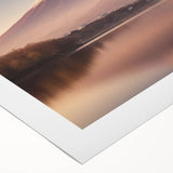 Vibrant rolled canvas showcasing a stunning volcano landscape design, featuring rich colors and dynamic textures, perfect for modern home decor.